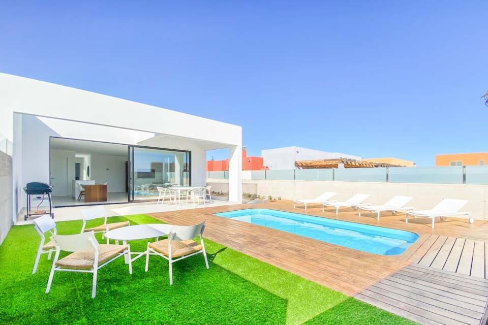 Villa Lea Luxury Golf House Caleta De Fuste Exterior foto