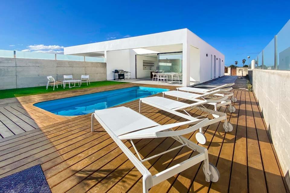 Villa Lea Luxury Golf House Caleta De Fuste Exterior foto