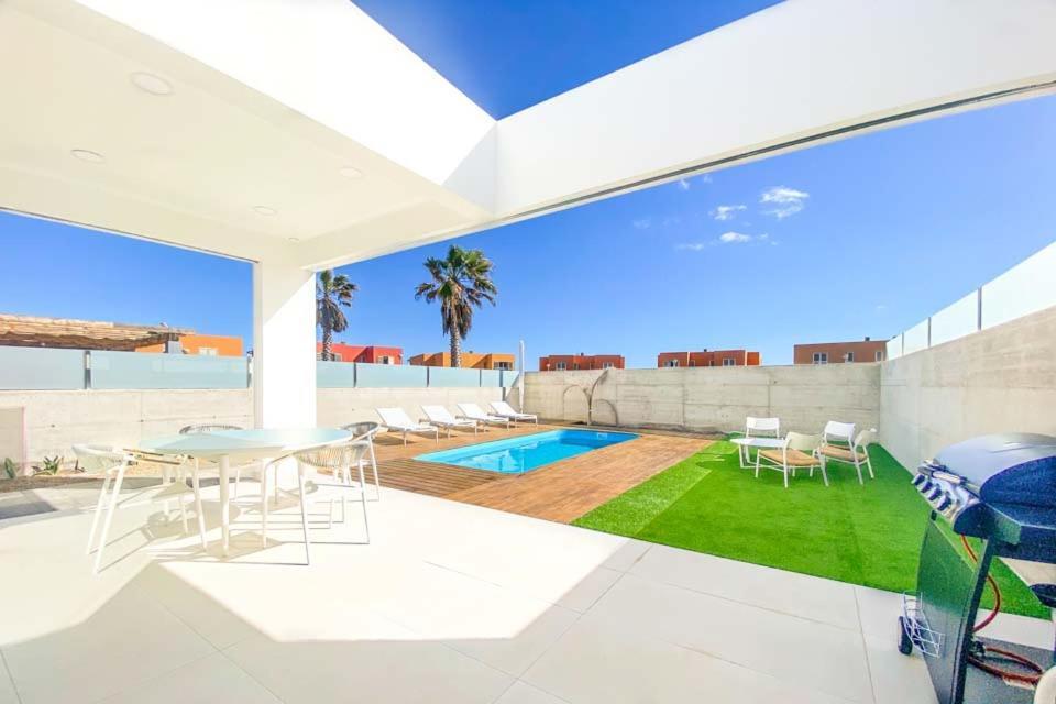 Villa Lea Luxury Golf House Caleta De Fuste Exterior foto